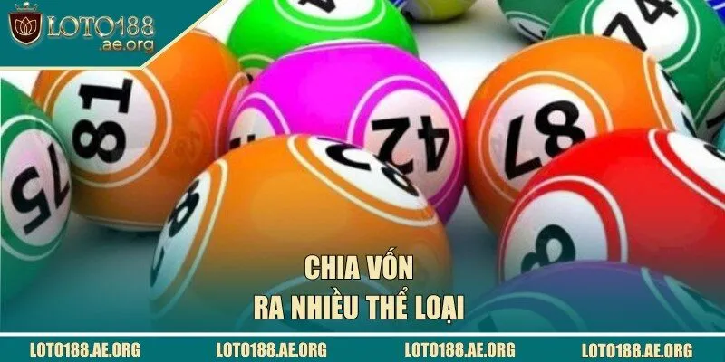 Chia nhỏ tiền cược ra nhiều hình thức khác nhau